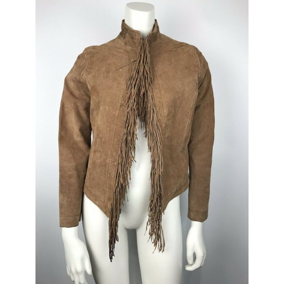 Charlotte Russe Women's Jacket Vintage 100% Leathe - Picture 2 of 11